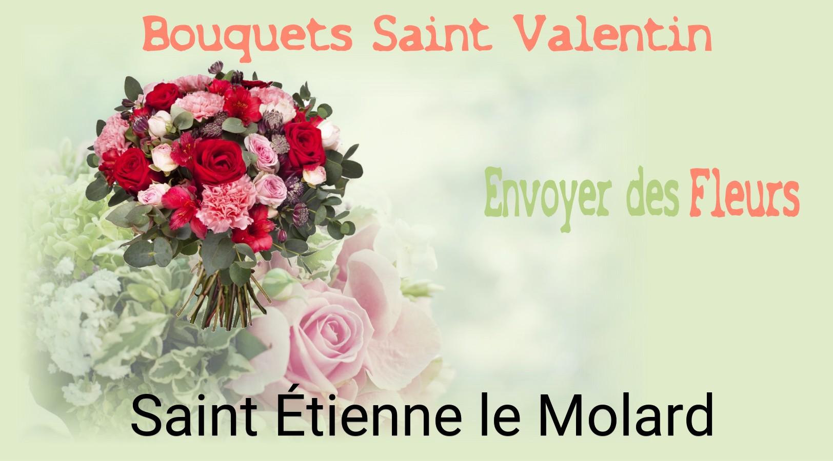 Roses de Saint-Valentin livrées à Saint-Étienne-le-Molard